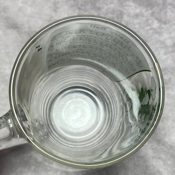 Hazel Atlas Big Top Peanut Butter Glass "Daisy Bell" Song Lyrics Mug - Picture 8 of 11